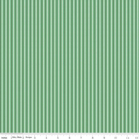 SALE Prairie Ticking C12306 Alpine by Riley Blake Designs - Stripes Striped Stripe - Lori Holt - Quilting Cotton Fabric