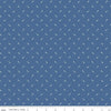 SALE Prairie Family C12316 Denim - Riley Blake Designs - Geometric - Lori Holt - Quilting Cotton Fabric