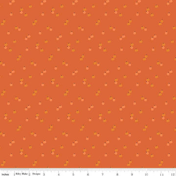 DEAL Seasonal Basics Pumpkins C652 Orange - Riley Blake Designs - Halloween Thanksgiving Autumn Fall - Quilting Cotton Fabric