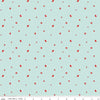 SALE Pixie Noel 2 Mushrooms C12117 Mint - Riley Blake Designs - Christmas - Quilting Cotton Fabric