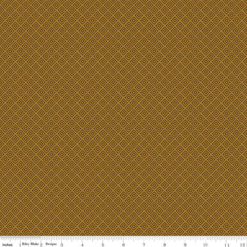 Awesome Autumn Diamonds C12177 Sienna by Riley Blake Designs - Fall Geometric - Quilting Cotton Fabric