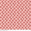 SALE Prairie Dress Heirloom Coral Pink Floral Fabric C12300 - Lori Holt Riley Blake Quilting Cotton Fabric