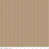SALE Prairie Ticking C12306 Chestnut - Riley Blake Designs - Stripes Striped Stripe - Lori Holt - Quilting Cotton Fabric