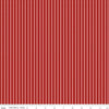 SALE Prairie Ticking C12306 Schoolhouse Red - Riley Blake Designs - Stripes Striped Stripe - Lori Holt - Quilting Cotton Fabric