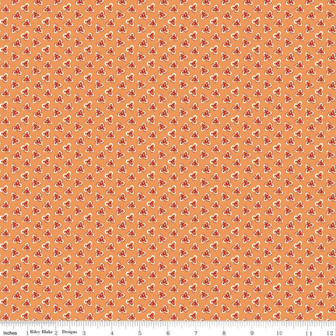 SALE Prairie Preserves C12313 Yam by Riley Blake Designs - Floral Flowers - Lori Holt - Quilting Cotton Fabric