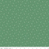 SALE Prairie Fiddle C12314 Deep Alpine - Riley Blake Designs - Floral Flowers Dots - Lori Holt - Quilting Cotton Fabric
