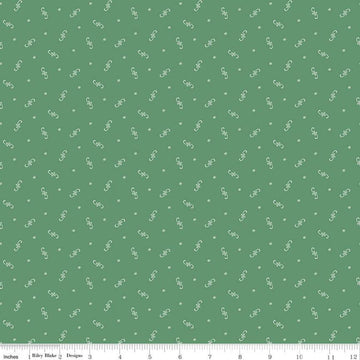 SALE Prairie Fiddle C12314 Deep Alpine - Riley Blake Designs - Floral Flowers Dots - Lori Holt - Quilting Cotton Fabric