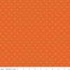 Prairie Family Autumn Orange Geometric Fabric C12316 - Lori Holt Riley Blake Quilting Cotton Fabric