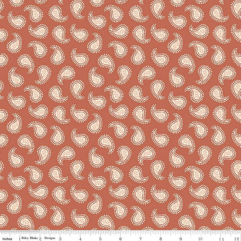 CLEARANCE Elegance Embellished C12223 Rose by Riley Blake - Paisley - Quilting Cotton Fabric