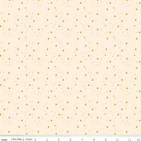 Elegance Eternal C12224 Ivory by Riley Blake Designs - Dots Curved Diamonds - Quilting Cotton Fabric