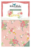 DEAL Emma 2.5 Inch Rolie Polie Jelly Roll 40-Piece - Riley Blake Designs - Precut  Bundle - Flowers Birds - Cotton Fabric