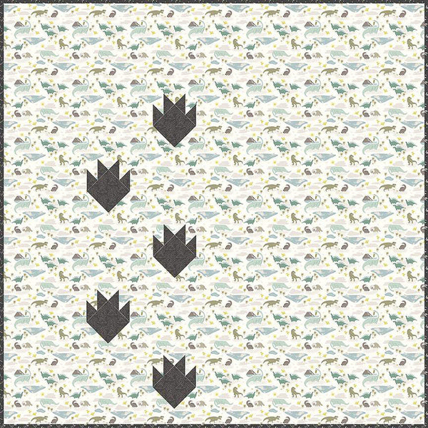 SUPER DEAL! Roar Quilt Pattern P159 by Citrus and Mint Designs - Riley Blake Designs - INSTRUCTIONS Only - Children's with Pieced Back