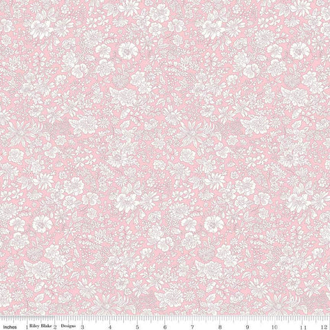 Emily Belle Collection 01666405A Candy Floss - Riley Blake Designs - Floral Flowers - Liberty Fabrics - Quilting Cotton Fabric