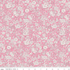 DEAL Emily Belle Collection 01666406A Vintage Pink - Riley Blake Designs - Floral Flowers - Liberty Fabrics - Quilting Cotton Fabric