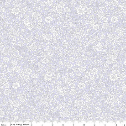 SALE Emily Belle Collection 01666425A Lilac - Riley Blake Designs - Floral Flowers - Liberty Fabrics - Quilting Cotton Fabric