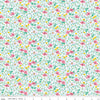 SALE Riviera Collection B Wildflower Poppy B 01666463B - Riley Blake Designs - Floral Flowers - Liberty Fabrics  - Quilting Cotton Fabric