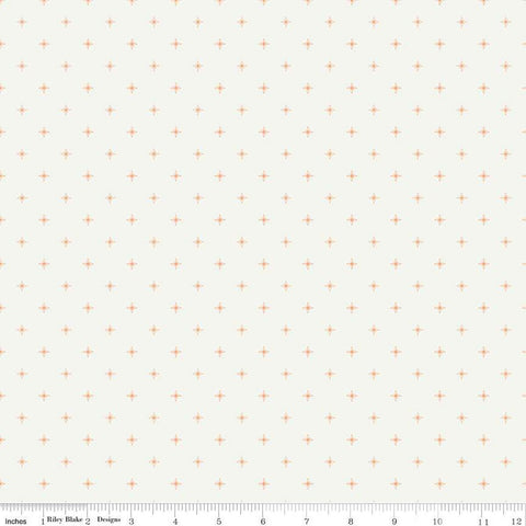 SALE Wildwood Wander Compass C12436 Cream - by Riley Blake Designs - Four-Point Stars Geometric - Quilting Cotton Fabric
