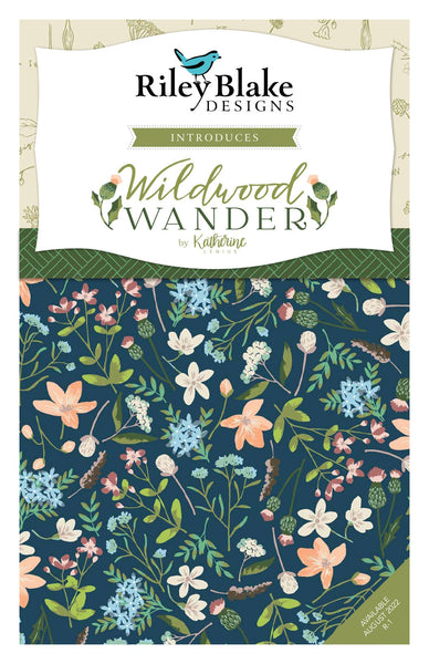SALE Wildwood Wander 2.5 Inch Rolie Polie Jelly Roll 40 pieces - Riley Blake Designs - Precut Pre cut Bundle - Quilting Cotton Fabric