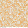 SALE Emily Belle Collection 01666402A Saffron - Riley Blake Designs - Floral Flowers - Liberty Fabrics - Quilting Cotton Fabric