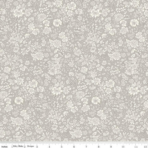 SALE Emily Belle Collection 01666420A Clay - Riley Blake Designs - Floral Flowers - Liberty Fabrics - Quilting Cotton Fabric