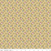 21" End of Bolt - CLEARANCE Midnight Garden Rose Ditsy C12544 Dijon by Riley Blake Designs - Floral Flowers Roses - Quilting Cotton Fabric