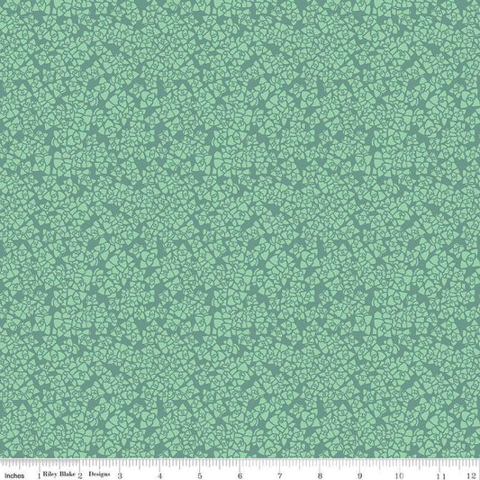 SALE Arid Oasis Lush C12495 Sage by Riley Blake Designs - Tone-on-Tone Succulents Succulent - Quilting Cotton Fabric