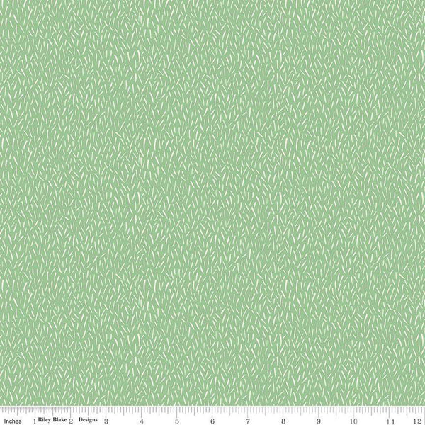 SALE Arid Oasis Barbed Abundance C12496 Leaf by Riley Blake Designs - Grass-Like Strokes - Quilting Cotton Fabric