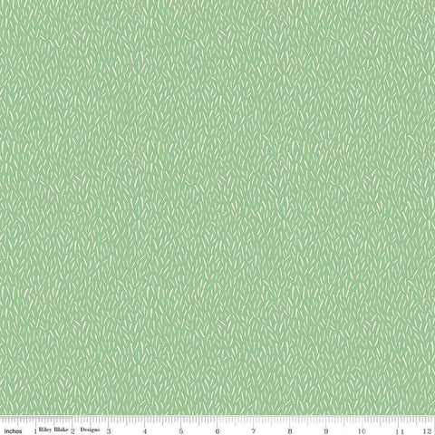 Arid Oasis Barbed Abundance C12496 Leaf by Riley Blake Designs - Grass-Like Strokes - Quilting Cotton Fabric