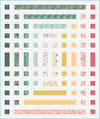 SALE Mackintosh Quilt PaTTERN P163 - Riley Blake - INSTRUCTIONS Only - Pieced Log Cabin Style - Allie Perry - Multiple Sizes