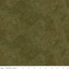 Fat Quarter End of Bolt - Stitchy Birds Stitches C12606 Green by Riley Blake Designs - Folk Art Xs Tone-on-Tone - Quilting Cotton Fabric