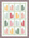SALE Cactus Quilt PATTERN P175 - Wendy Sheppard - Riley Blake Designs - INSTRUCTIONS Only - Pieced Cacti Stars Nine-Patch Posts