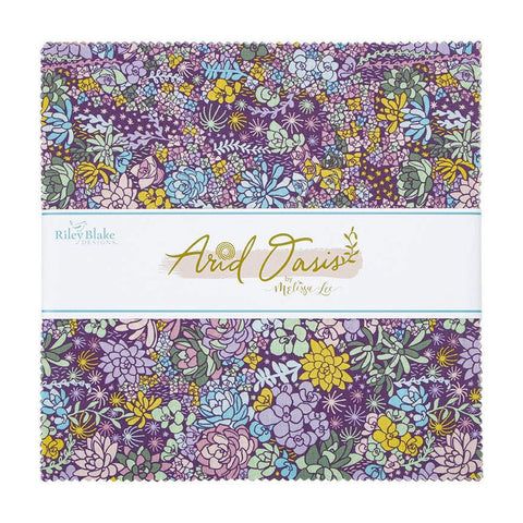 SALE Arid Oasis Layer Cake 10" Stacker Bundle - Riley Blake Designs - 42 piece Precut Pre cut - Desert - Quilting Cotton Fabric