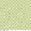 SALE Bee Ginghams Rebecca C12555 Lettuce - Riley Blake - 1/8" PRINTED Gingham Diagonal Plaid Check - Lori Holt - Quilting Cotton Fabric