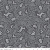 CLEARANCE Fable Tonal C12714 Charcoal - Riley Blake Designs - Animals Birds Flowers Floral - Quilting Cotton Fabric