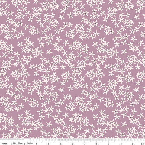 Maple Floral C12476 Lilac - Riley Blake Designs - Flowers - Quilting Cotton Fabric