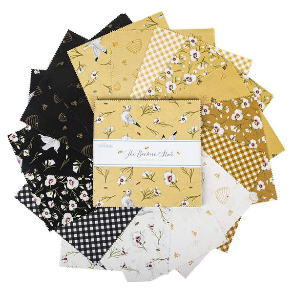 SALE The Beehive State Layer Cake 10" Stacker Bundle - Riley Blake Designs - 42 piece Precut Pre cut - Utah - Quilting Cotton Fabric