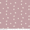 CLEARANCE Forgotten Memories Dot C12753 Amethyst - Riley Blake Designs - Puffy Outlined Dots Dotted - Quilting Cotton Fabric