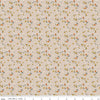 SALE Forgotten Memories Ditsy C12756 Taupe - Riley Blake Designs - Floral Flowers - Quilting Cotton Fabric