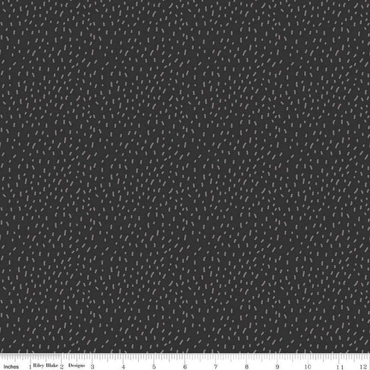 DEAL Forest Friends Fur C12693 Night - Riley Blake Designs - Small Splotches - Quilting Cotton Fabric