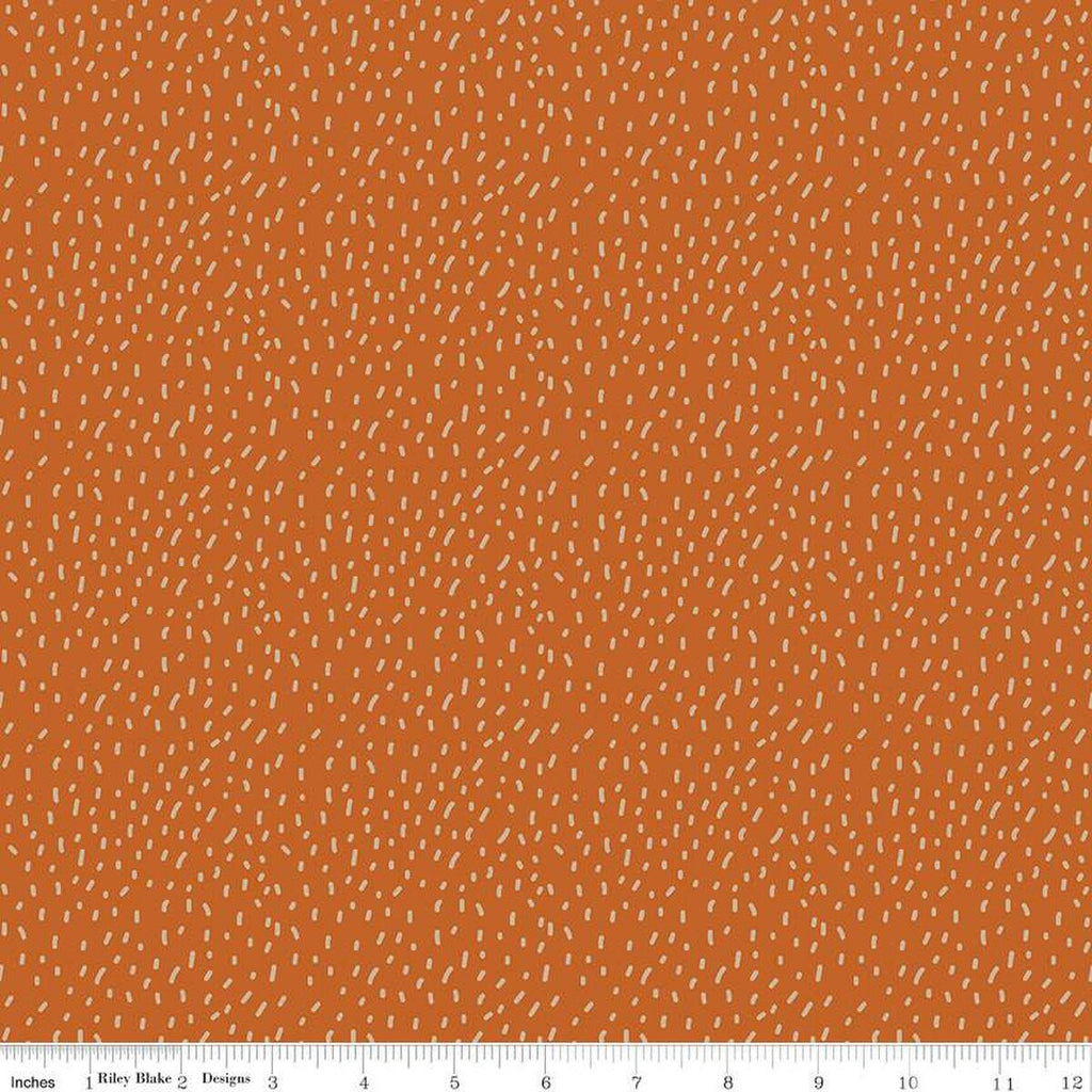 Forest Friends Fur C12693 Woodland - Riley Blake Designs - Small Splotches - Quilting Cotton Fabric