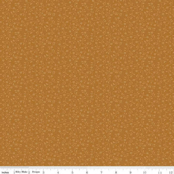 SALE Floret Cider - Riley Blake Designs - Flowers Floral Tone-on-Tone - Quilting Cotton Fabric