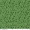 SALE Leafy Keen Spots C12644 Clover - Riley Blake Designs - Leopard Spots Animal Print - Quilting Cotton Fabric