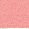 Fat Quarter End of Bolt - At First Sight Vines C12683 Coral - Riley Blake Designs - Leaves Tone-on-Tone - Quilting Cotton Fabric