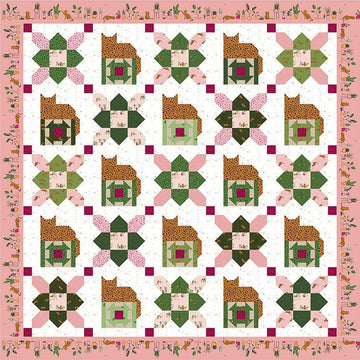 SALE Catnip Quilt PATTERN P156 - Amanda Niederhauser - Riley Blake Designs - INSTRUCTIONS Only - Fat Quarter Friendly Cat Cats