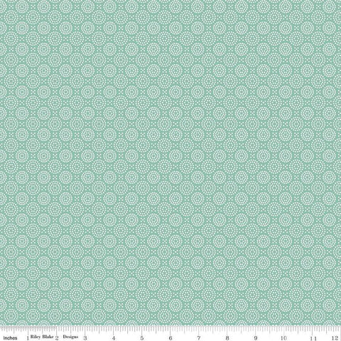 At First Sight Circles C12687 Seafoam - Riley Blake Designs - Geometric - Quilting Cotton Fabric
