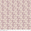 SALE Forgotten Memories Daisy C12751 Amethyst - Riley Blake Designs - White Daisies Floral Flowers - Quilting Cotton Fabric