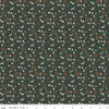SALE Forgotten Memories Ditsy C12756 Deep Hunter - Riley Blake Designs - Floral Flowers - Quilting Cotton Fabric