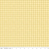 SALE Bumble & Bear Plaid C12676 Sunshine - Riley Blake Designs - Irregular Grid - Quilting Cotton Fabric