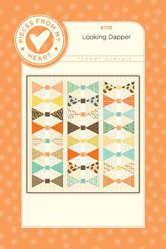SUPER DEAL! Looking Dapper Quilt PaTTERN P157 - Sandy Gervais - Riley Blake Designs - INSTRUCTIONS Only - Piecing