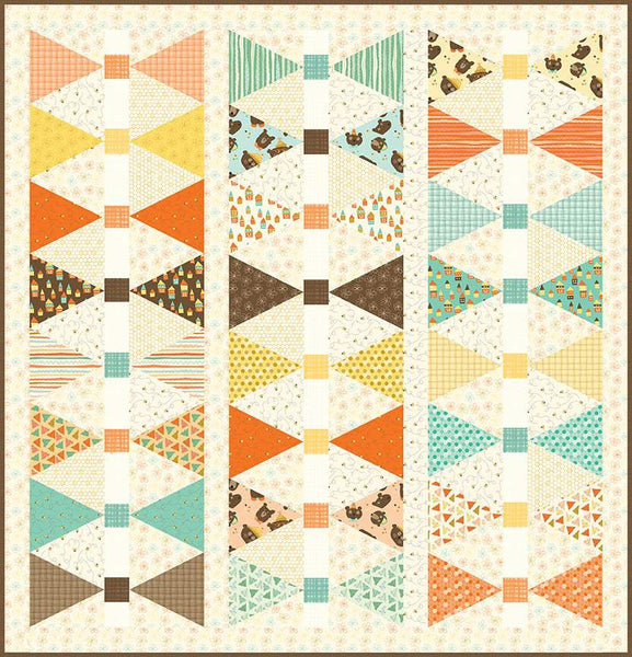 SALE Looking Dapper Quilt PATTERN P157 by Sandy Gervais - Riley Blake Designs - INSTRUCTIONS Only - Piecing